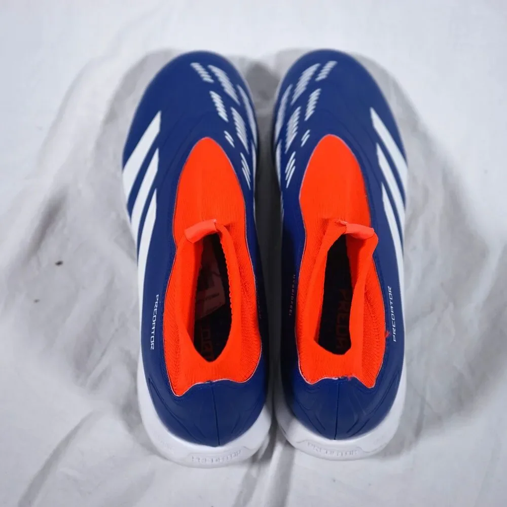 adidas Predator League Laceless Turf Lucid Blue White NWT Imperfect Dirty